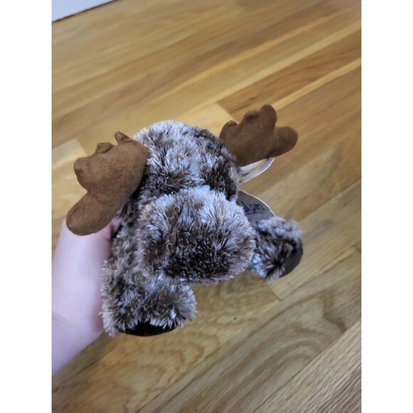 Wishpets Plush Moose “Andros” 2005 Brown Stuffed Animal 10" with Tag - Picture 6 of 10